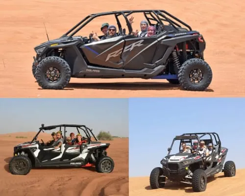 4 seater dune buggy Dubai ride